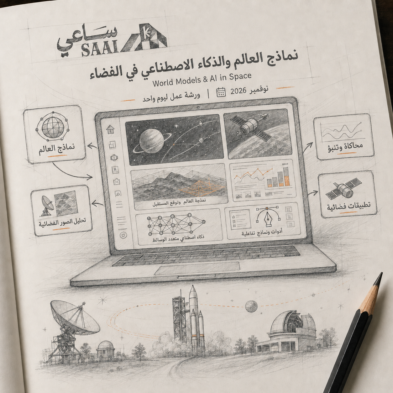 نماذج العالم والذكاء الاصطناعي في الفضاء | World Models & AI in Space